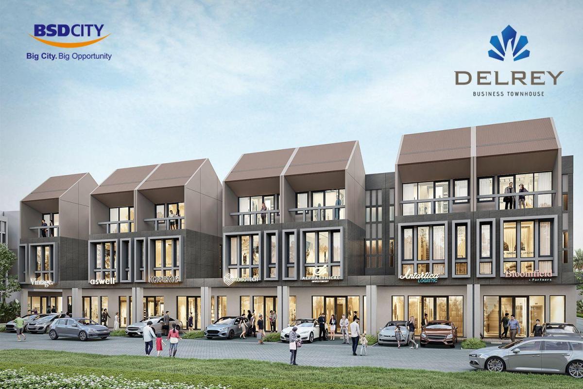 Delrey BIZTOWN Type 6 at BSD CITY